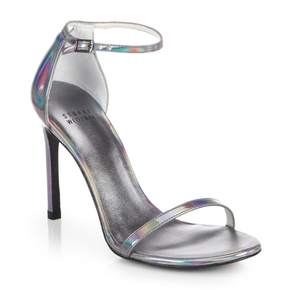 Stuart Weitzman Shoes - ⬇️ NWB Stuart Weitzman Nudistsong Pewter patent